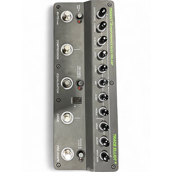 Used Trace Elliot Transit B Performance Bass Pre Amp Effect Processor