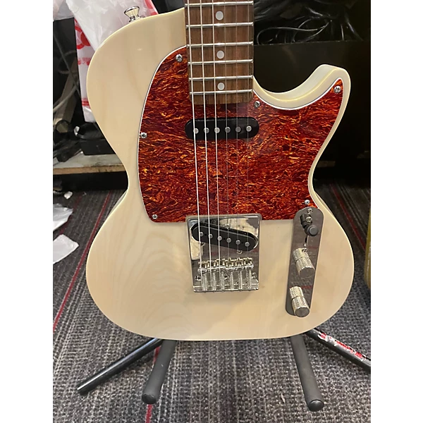 Vintage 1980s S&t Custom SAINT BLUES Cream Solid Body Electric Guitar