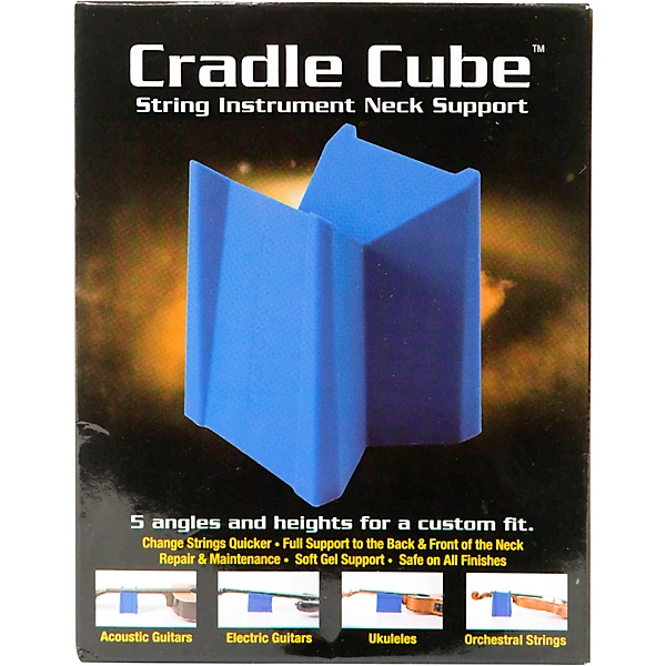 Cradle Cube Neck Support for All Stringed Instruments