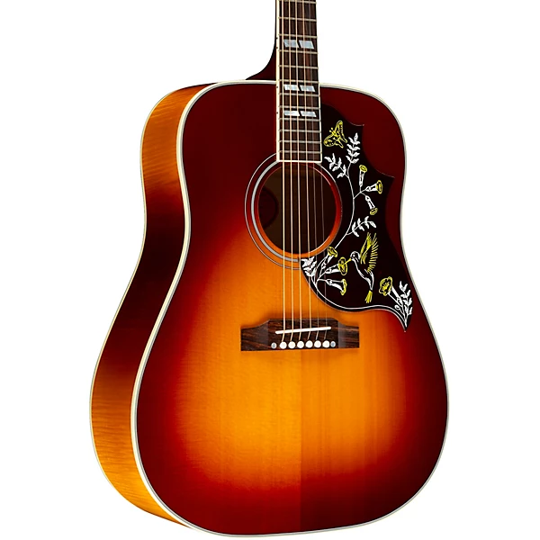 Hummingbird Standard 5A Flame Limited Edition Acoustic Electric Guitar Autumn Burst