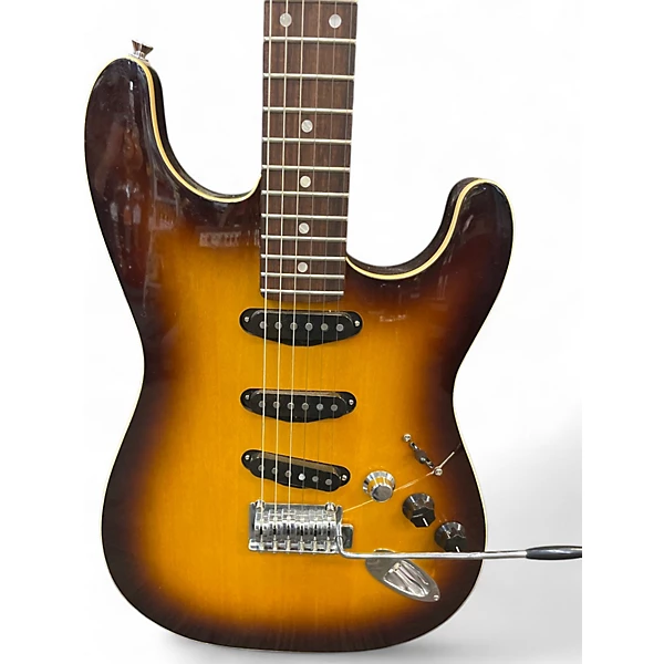 Used 2023 Fender AERODYNE STRATOCASTER CHOCOLATE BURST Solid Body Electric Guitar