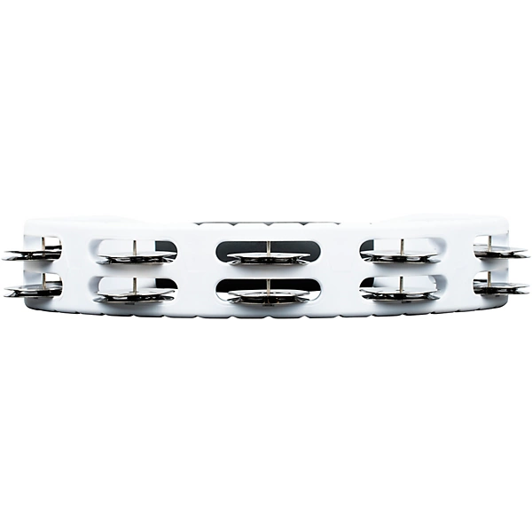 MEINL Headliner Series Molded ABS Tambourine, Dual Row White