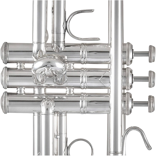 170 Stradivarius 43 Bell Series Professional Bb Trumpet with Standard Leapipe Silver plated
