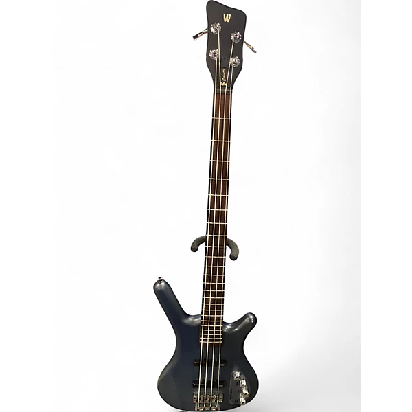 Warwick Used Warwick Corvette 4 String DARK BLUE Electric Bass Guitar.gc