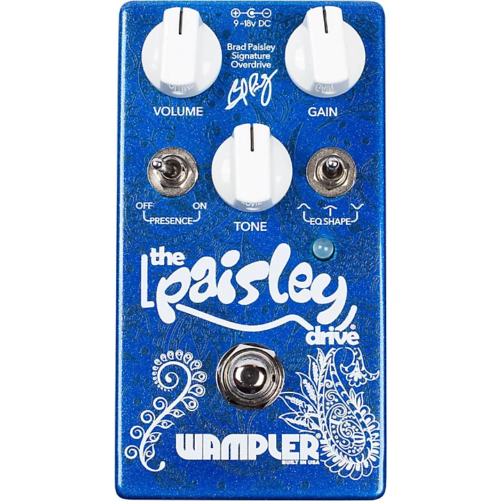 Wampler Paisley Drive Overdrive Pedal