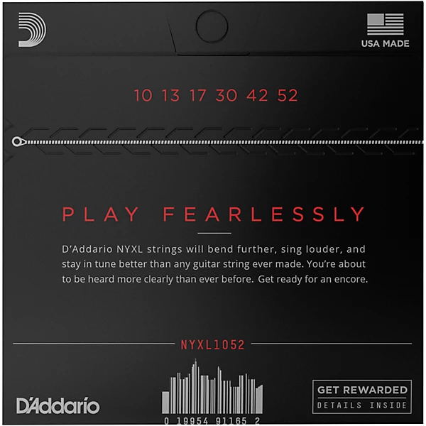 NYXL1052 Light Top Heavy Bottom Electric Guitar Strings