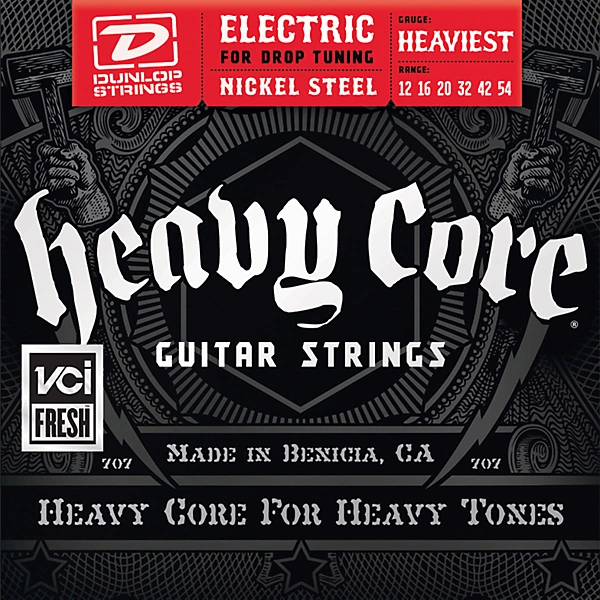 Heavy Core Electric Guitar Strings Heaviest Gauge