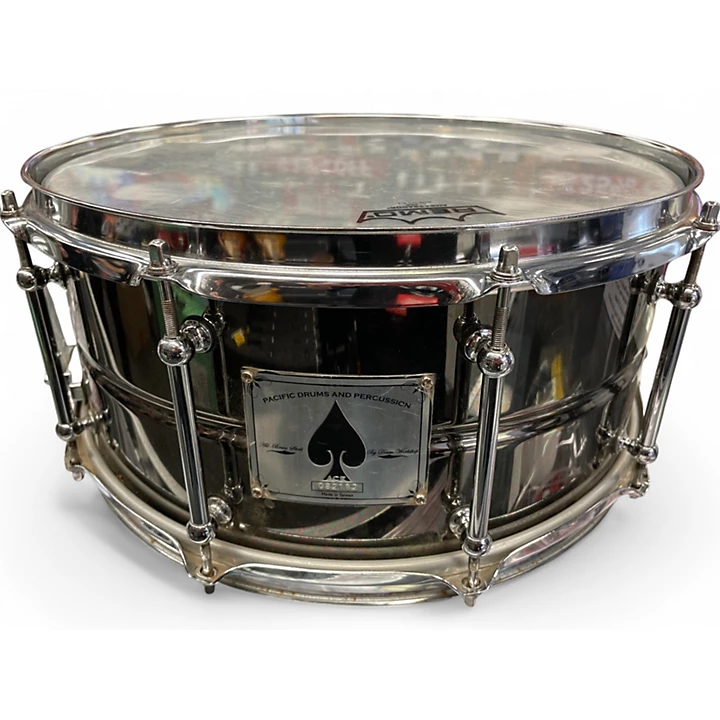 PDP by DW Used PDP by DW 3X14 Pacific Series Snare Black Drum.gc