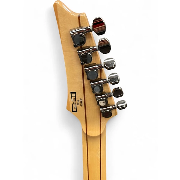 Used Ibanez JEM77P BLUE AND BLACK Solid Body Electric Guitar