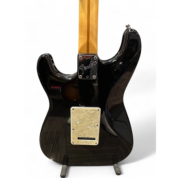 Used 1997 Fender USA Lone Star Stratocaster Black Solid Body Electric Guitar