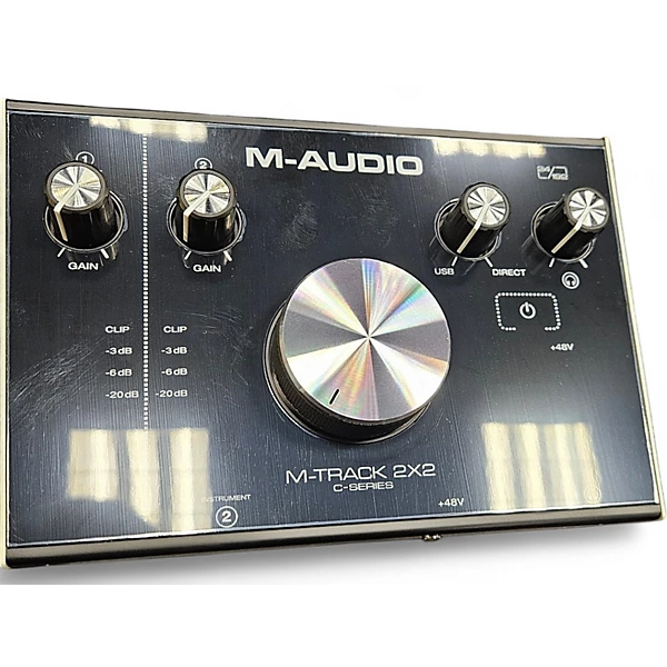 M Audio Used M Audio M track 2x2 Audio Interface