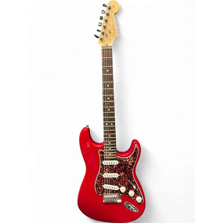 Fender Used Fender American Standard Stratocaster Dakota Red Solid Body Electric Guitar.gc
