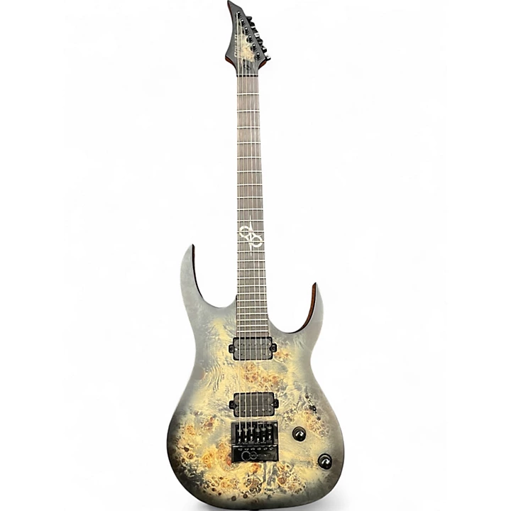 Used Solar Guitars S1 Burl Solid Body Electric Guitar