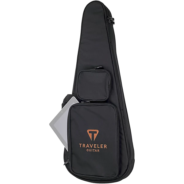 EG 1 Mod X Electric Hybrid Travel Electric Guitar Black Satin