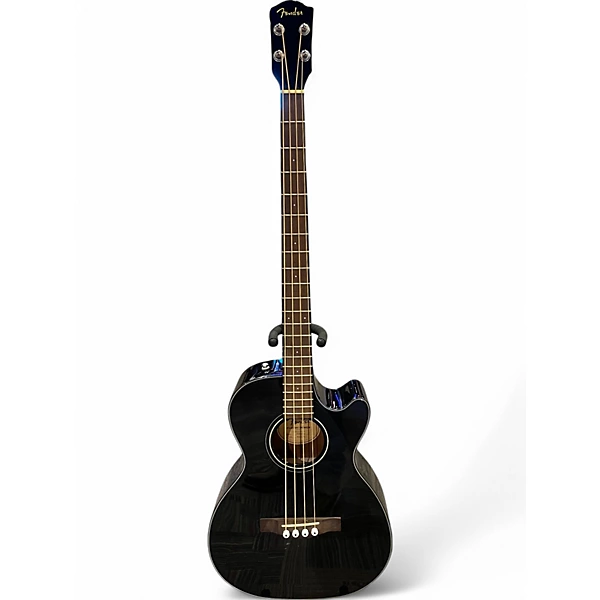 Fender Used Fender CB 60SCE Black Acoustic Bass Guitar