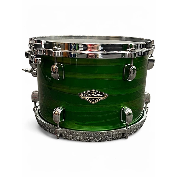 Used TAMA 3 Piece Starclassic shamrock oyster Drum Kit