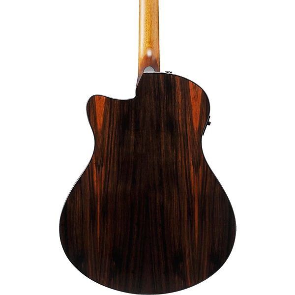 Ibanez AAM70CE Advanced Auditorium Acoustic Electric Guitar Level 1 Transparent Charcoal Burst M06709004001000.gc