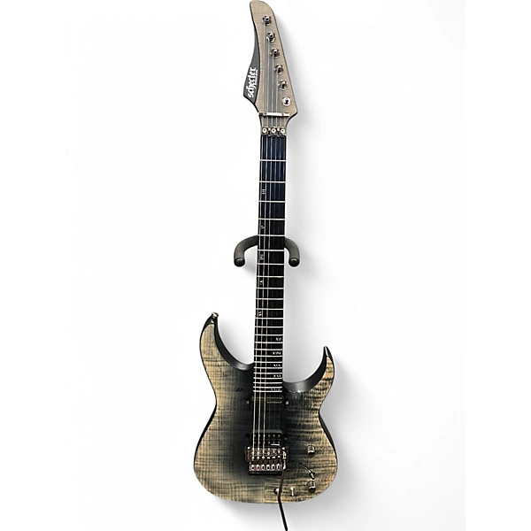 Used Schecter Guitar Research Mach 6  Fallout Burst  Solid Body Electric Guitar