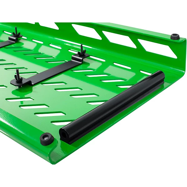 Green Aluminum Pedal Board XL w Carry Bag
