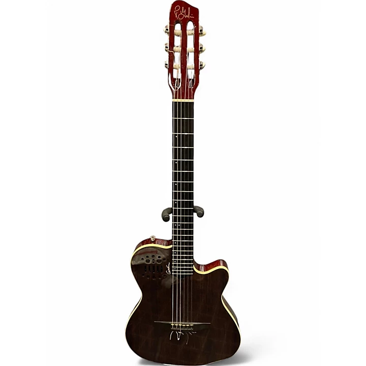 Godin Used Godin Multiac GRAND CONCERT Purple Classical Acoustic Guitar.gc