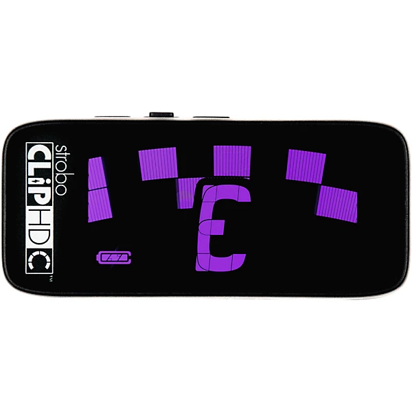 Peterson StroboClip HDC Rechargeable Clip On Tuner Black