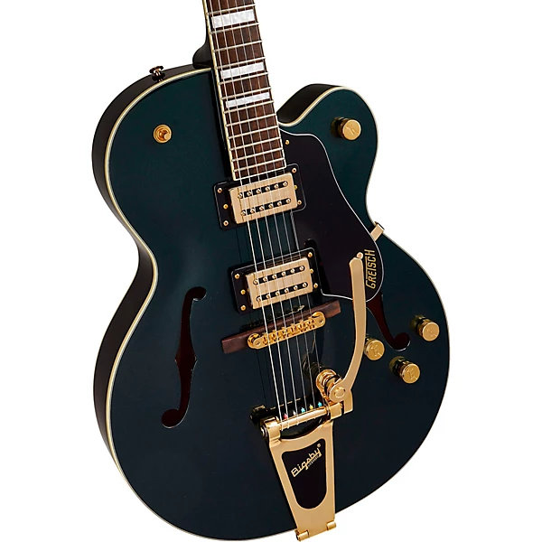 Gretsch Guitars G2420TG Streamliner Hollowbody With Bigsby LTD Electric Guitar Cadillac Green