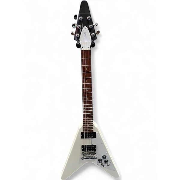 Gibson Used Gibson Flying V Standard Alpine White Solid Body Electric Guitar.gc