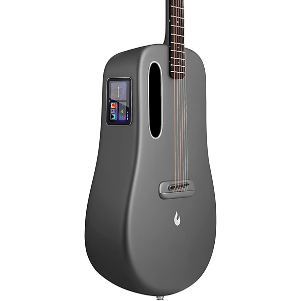 ME 4 Carbon Fiber 38 Acoustic Electric Guitar With Airflow Bag Space Grey