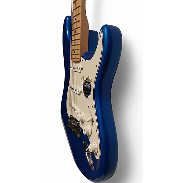 Used Fender 50th Anniversary American Stratocaster Chrome Blue Solid Body Electric Guitar