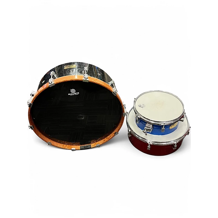 Pork Pie USA Used Pork Pie USA 3 Piece 3 piece Kit Red Drum Kit.gc