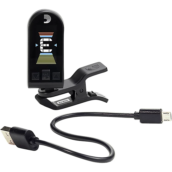Equinox USB Rechargeable Headstock Tuner with NS Reflex Capo