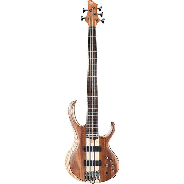 Ibanez BTB745 5 String Electric Bass Guitar Low Gloss Natural