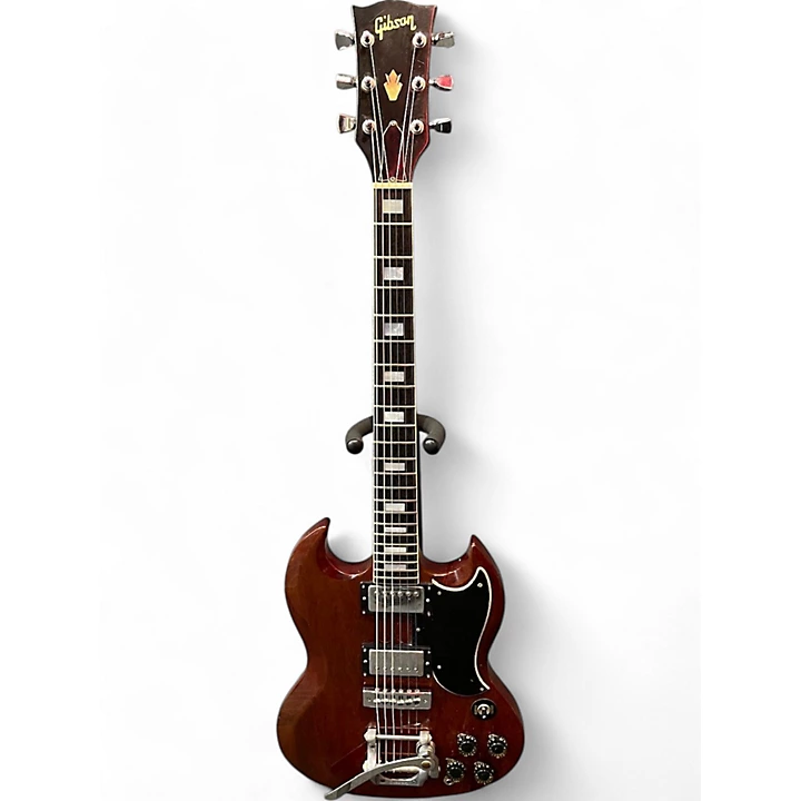 Vintage 1970s Gibson SG Natural Solid Body Electric Guitar