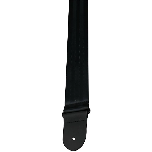 2 Seatbelt Guitar Strap Black