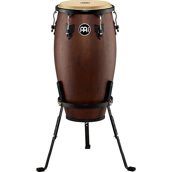 MEINL Headliner Designer Wood Conga with Basket Stand Level 1 Vintage Wine Barrel