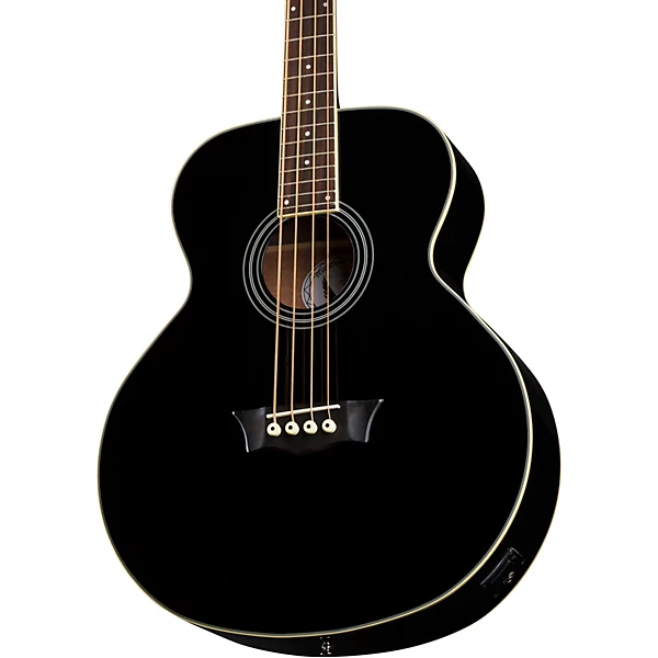 Dean EAB Acoustic Electric Bass Black