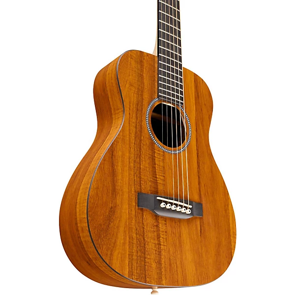 X Series LX Koa Little Martin Left Handed Acoustic Guitar Natural