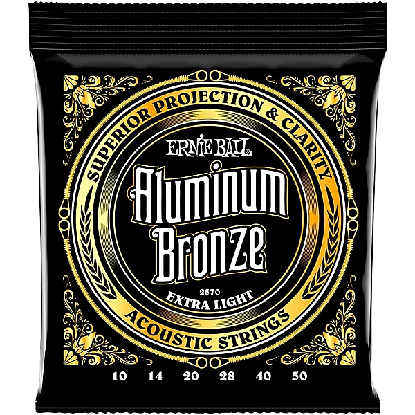 Aluminum Bronze Extra Light Acoustic Guitar Strings
