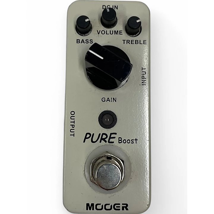 Used Mooer pure boost Effect Pedal
