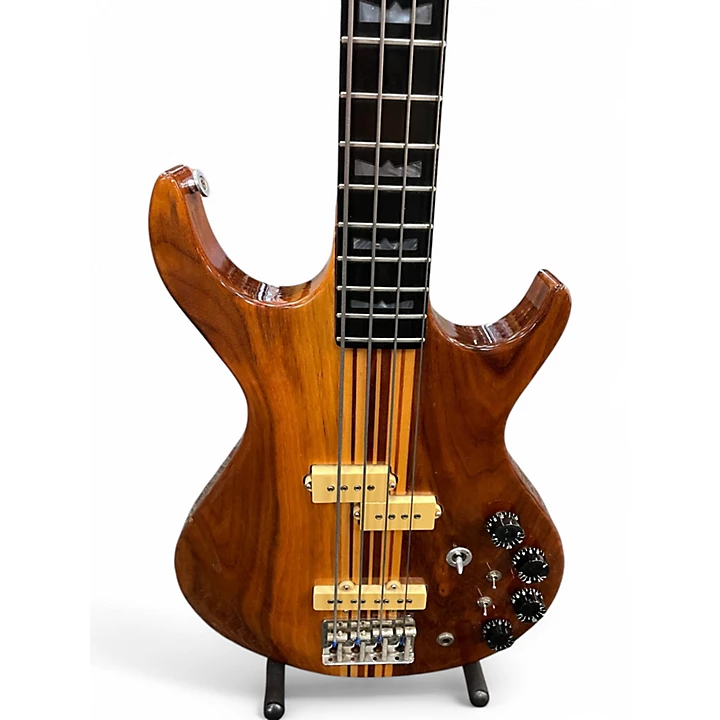 Vintage 1979 Kramer DMZ5000 Natural Electric Bass Guitar