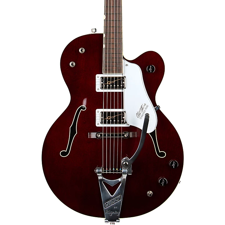 G6119T 62 Vintage Select Edition 62 Tennessee Rose Hollowbody with Bigsby Dark Cherry Stain