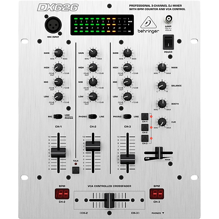 DX626 Pro DJ Mixer