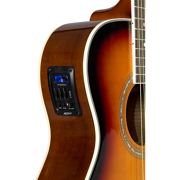 O120CESB Auditorium Acoustic Electric Guitar 3 Color Sunburst
