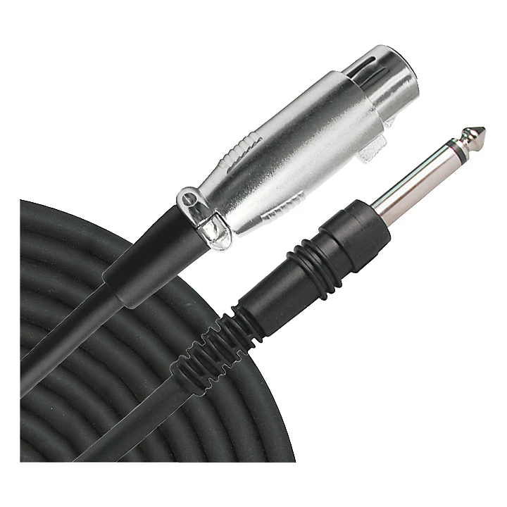 PXF105 PXF 105 XLR Female to 1 4 Male TS Unbalanced Interconnect Patch Cable 5 ft