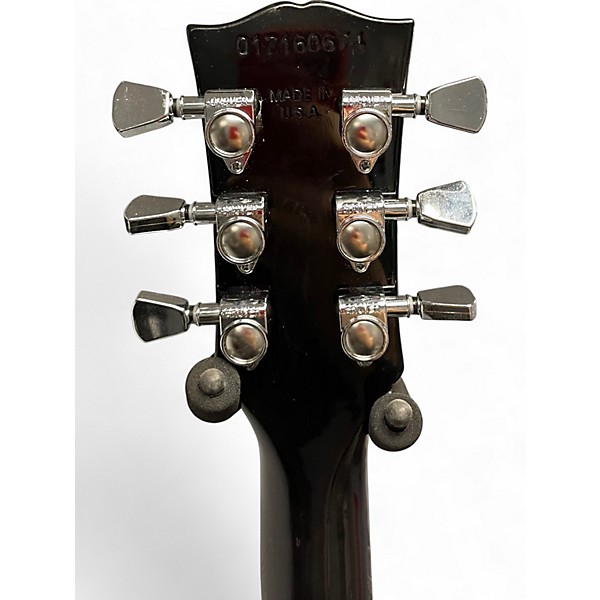 Used J. Robert Single Cut Black Solid Body Electric Guitar