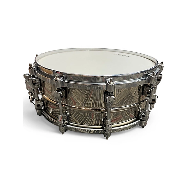 TAMA Used TAMA 65X14 Starphonic Snare Nickel over Brass Drum.gc