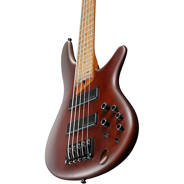 SR500E 5 String Electric Bass Brown Mahogany