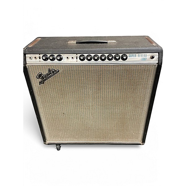 Vintage 1969 Fender 1969 SUPER REVERB Tube Guitar Combo Amp