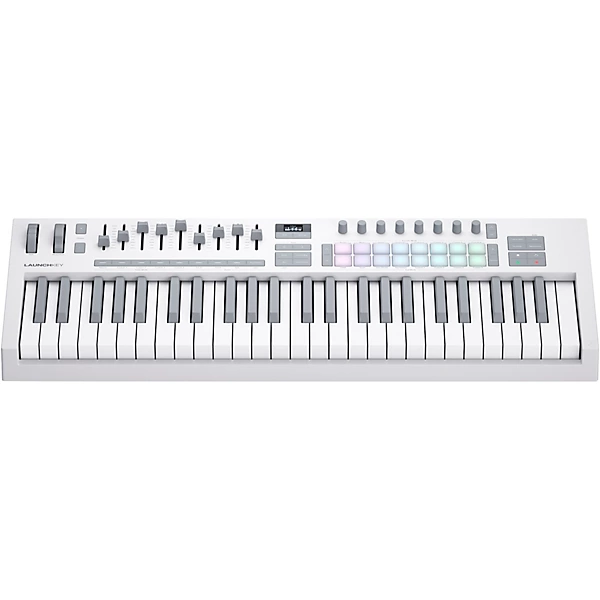Launchkey 49 MK4 Keyboard Controller White