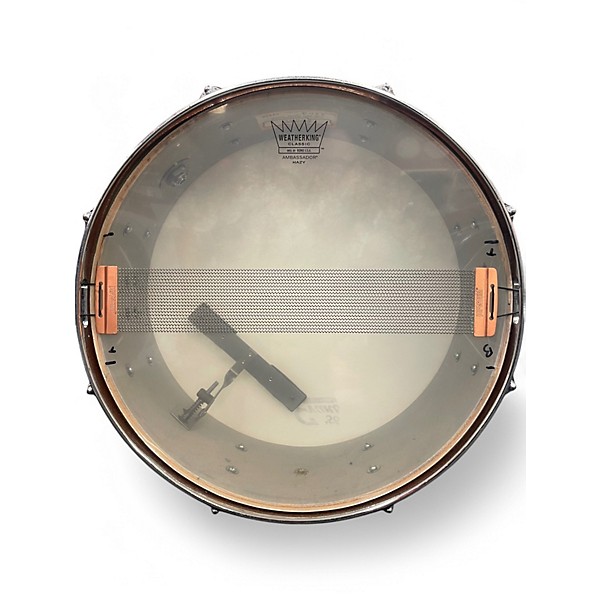 Gretsch Drums Used Gretsch Drums 5X14 68 ROUND BADGE ORANGE SPARKLE Drum.gc